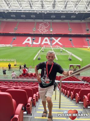 Wizyta na stadionie ajaxu Amsterdam-piękny objekt 