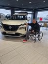 Foto z Serwis Nissan przy odbiorze auta.????